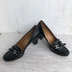 Franco Sarto Chunky Heel Pump 7M